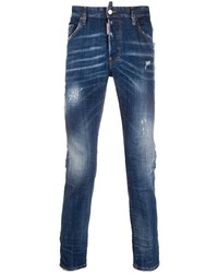 DSQUARED2 Slim Fit High Waist Jeans