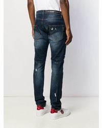Philipp Plein Statet Straight Cut Jeans