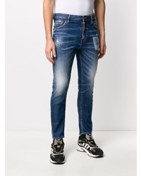DSQUARED2 Straight Leg Boot Cut Jeans