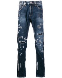 Philipp Plein Studs Milano Cut Jeans