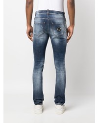 Philipp Plein Super Fit Hexagon Skinny Jeans