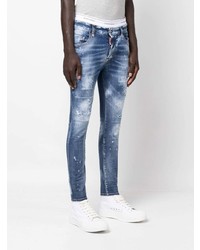 DSQUARED2 Super Twinky Distressed Skinny Jeans