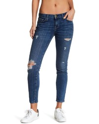 Current/Elliott The Easy Stiletto Distressed Jeans