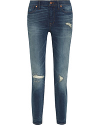 Madewell The High Riser Distressed Skinny Jeans