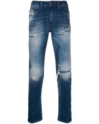 Diesel Thommer Distressed Slim Jeans