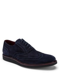 Navy Rubber Brogues