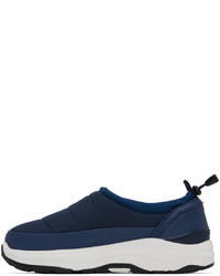 Suicoke Navy Pepper Evab Loafers