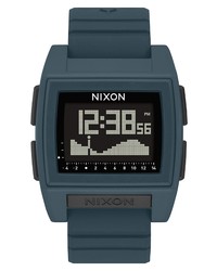 Nixon Base Tide Pro Digital Silicone Watch