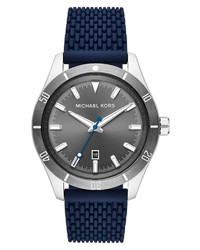 Michael Kors Layton Silicone Watch