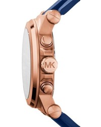 MICHAEL Michael Kors Michl Michl Kors Michl Kors Dylan Chronograph Silicone Strap Watch 48mm