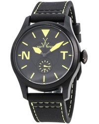 Toy Watch Toywatch Toy To Fly Rubber Strap Watch Black