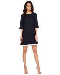 CeCe Kate 34 Sleeve Ruffle Dress