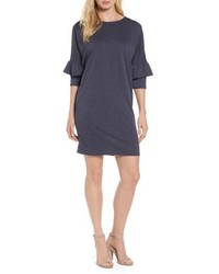 Bobeau Ruffle Sleeve Tunic Dress