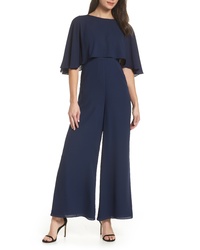 Fame and Partners Tte Jumpsuit With Removable Cape