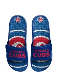 FOCO Chicago Cubs Wordmark Gel Slide Sandals