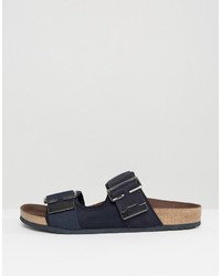 G Star G Star Command Buckle Sandals In Navy