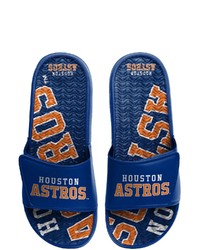 FOCO Houston Astros Wordmark Gel Slide Sandals