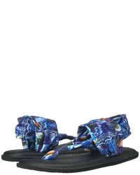 Sanuk Yoga Sling 2 Blue Love Sandals