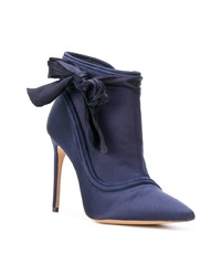 Alexandre Birman Pointed Bow Boots