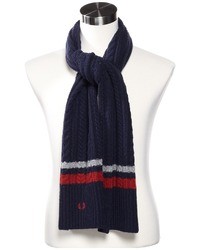 Fred Perry Cable Tipped Scarf Accessories