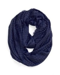 Collection XIIX Retro Weave Infinity Scarf Navy Night One Size One Size