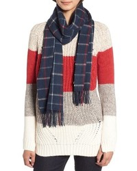 Barbour Country Tattersall Wool Scarf