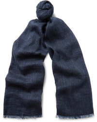 Loro Piana Dorset Linen And Baby Cashmere Blend Scarf