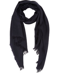 Drakes Drakes Fringed Ends Scarf