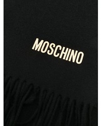 Moschino Logo Lettering Detail Scarf