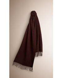 Burberry Textured Cashmere Scarf