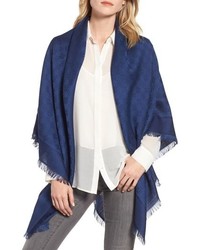 Women's Navy Scarves by Tory Burch | Lookastic