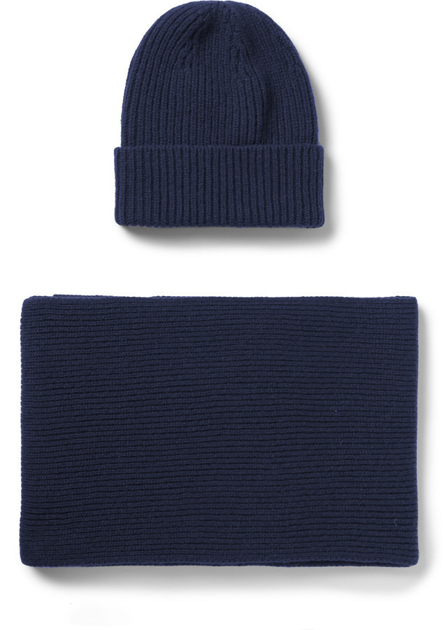 Louis Vuitton Navy blu cachemire beanie hat Navy blue Cashmere ref.721220 -  Joli Closet