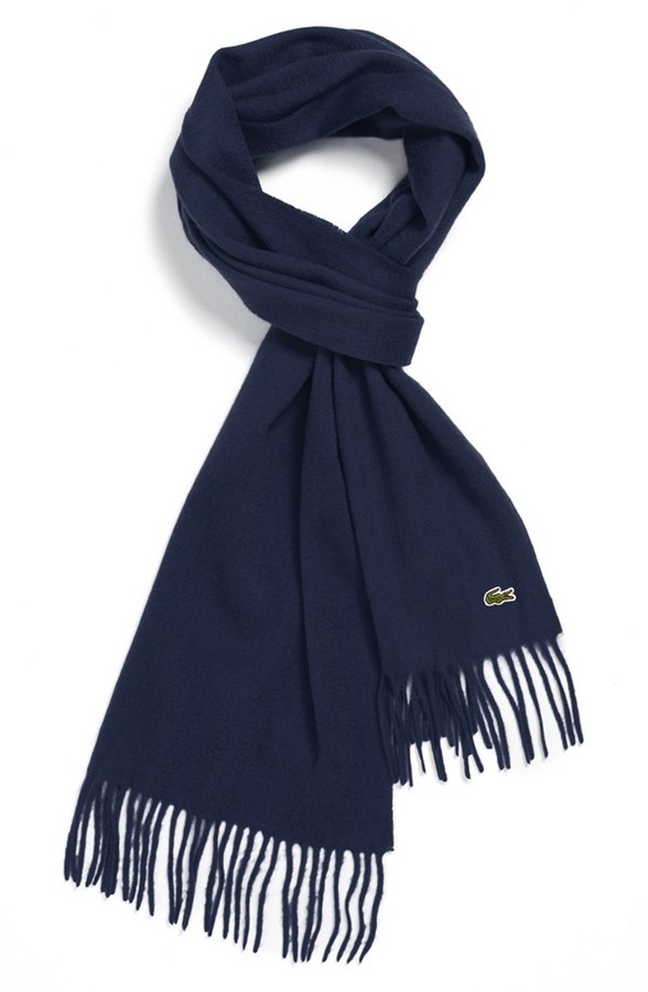lacoste scarf mens