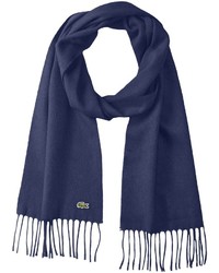 Lacoste Wool Cashmere Twill Scarf