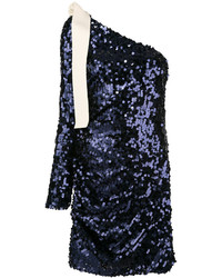 MSGM Sequin One Shoulder Dress