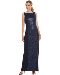 Chaps Sequin Evening Gown