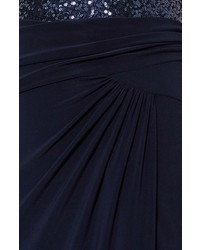 Lauren Ralph Lauren Sequin Jersey Gown