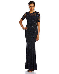 Decode 1.8 Sequined Lace Mermaid Gown