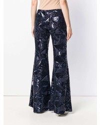P.A.R.O.S.H. Sequined Flared Trousers