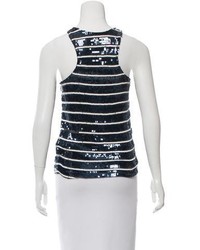 Gryphon Sequined Sleeveless Top