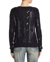 Ralph Lauren Collection Silk Sequin Pullover