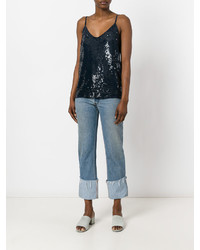 P.A.R.O.S.H. Sequin Camisole Top