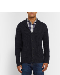 Burberry Brit Wool And Cashmere Blend Shawl Collar Cardigan