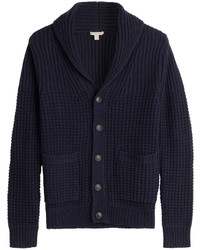 Burberry Brit Wool Cashmere Shawl Collar Cardigan