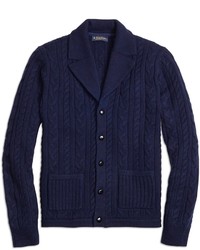 Brooks Brothers Cable Cardigan