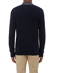 Barneys New York Double Faced Cashmere Cardigan
