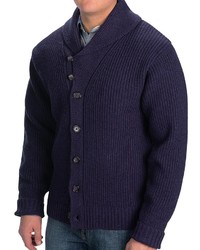 Pendleton Garthwick Shawl Cardigan Sweater Lambswool