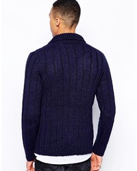 Love Moschino Cable Knit Cardigan