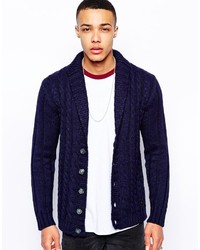 Love Moschino Cable Knit Cardigan