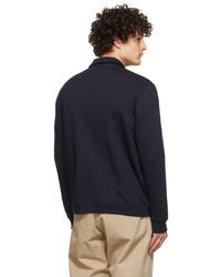 Ps By Paul Smith Navy Button Cardigan